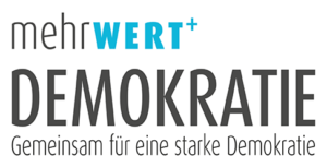 Logo mehrWERT Demokratie